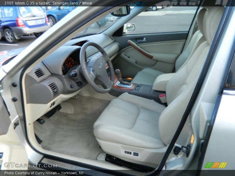 Serengeti Sand / Wheat 2005 Infiniti G 35 x Sedan