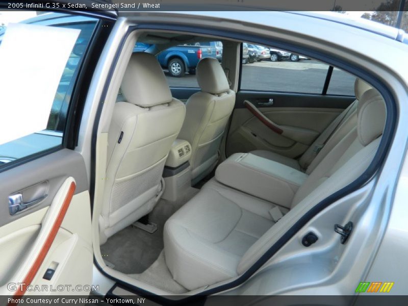 Serengeti Sand / Wheat 2005 Infiniti G 35 x Sedan