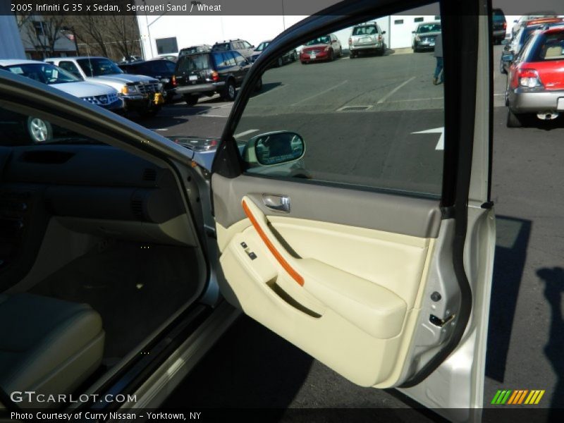 Serengeti Sand / Wheat 2005 Infiniti G 35 x Sedan