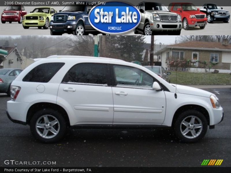 Summit White / Light Gray 2006 Chevrolet Equinox LT AWD