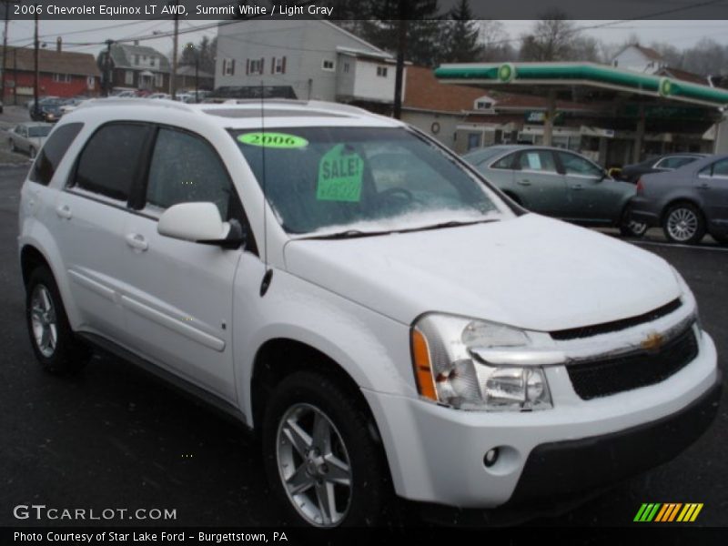 Summit White / Light Gray 2006 Chevrolet Equinox LT AWD
