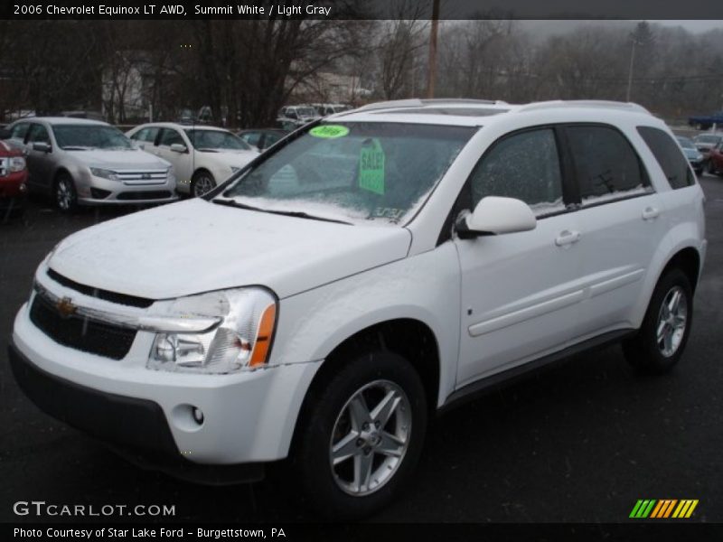 Summit White / Light Gray 2006 Chevrolet Equinox LT AWD