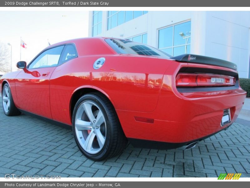 TorRed / Dark Slate Gray 2009 Dodge Challenger SRT8
