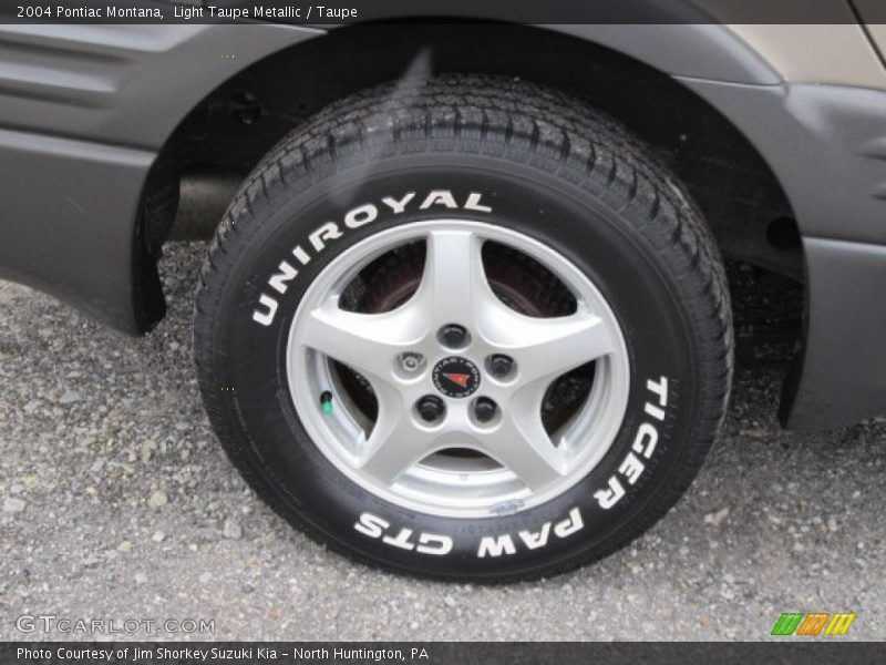 Light Taupe Metallic / Taupe 2004 Pontiac Montana