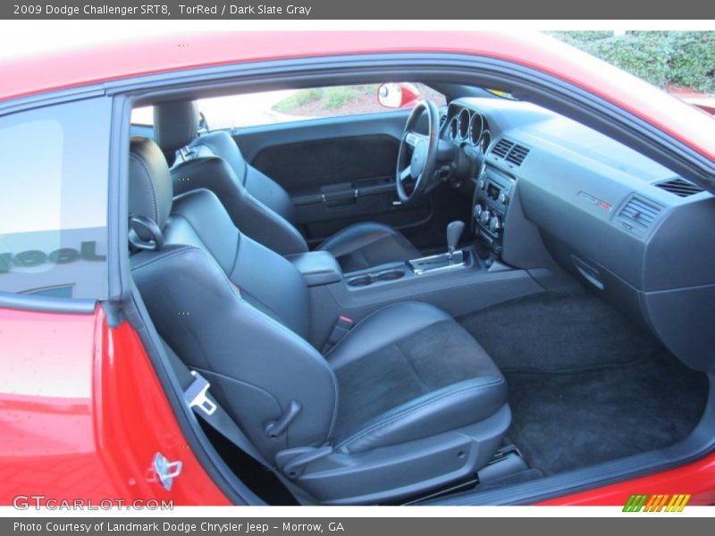 TorRed / Dark Slate Gray 2009 Dodge Challenger SRT8