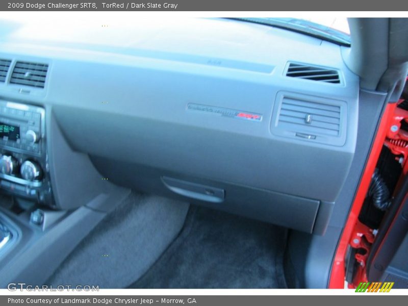 TorRed / Dark Slate Gray 2009 Dodge Challenger SRT8