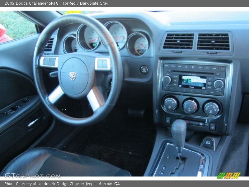 TorRed / Dark Slate Gray 2009 Dodge Challenger SRT8
