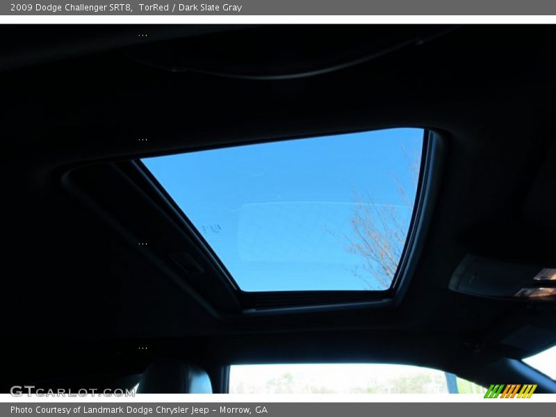 TorRed / Dark Slate Gray 2009 Dodge Challenger SRT8