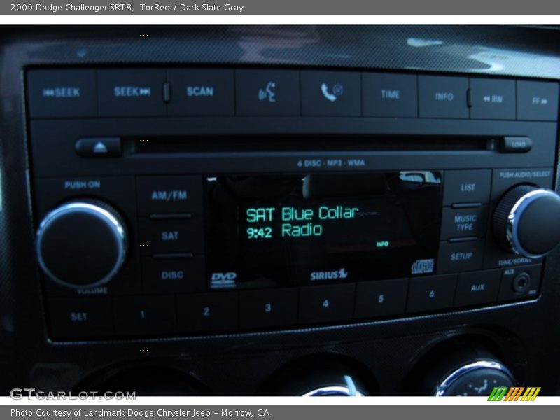 TorRed / Dark Slate Gray 2009 Dodge Challenger SRT8