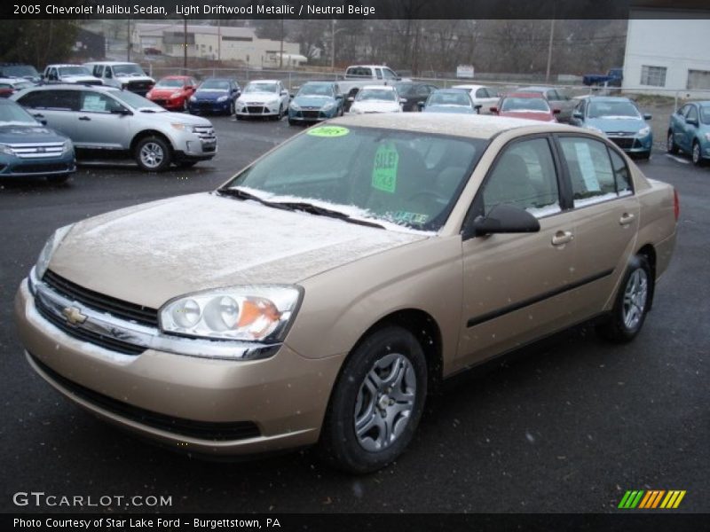 Light Driftwood Metallic / Neutral Beige 2005 Chevrolet Malibu Sedan