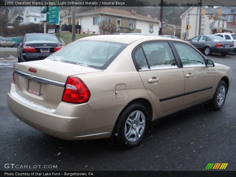 Light Driftwood Metallic / Neutral Beige 2005 Chevrolet Malibu Sedan