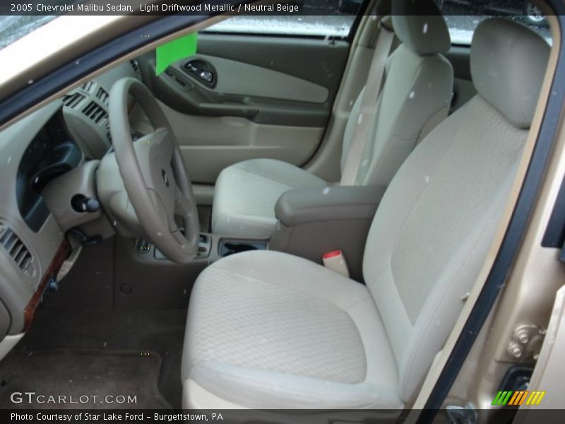 Light Driftwood Metallic / Neutral Beige 2005 Chevrolet Malibu Sedan