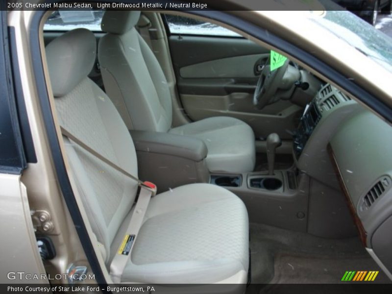 Light Driftwood Metallic / Neutral Beige 2005 Chevrolet Malibu Sedan