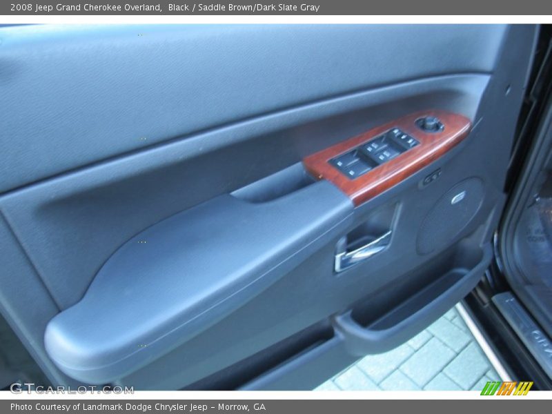 Black / Saddle Brown/Dark Slate Gray 2008 Jeep Grand Cherokee Overland