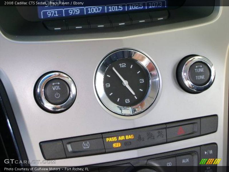 Black Raven / Ebony 2008 Cadillac CTS Sedan