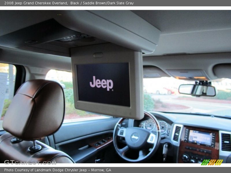 Black / Saddle Brown/Dark Slate Gray 2008 Jeep Grand Cherokee Overland