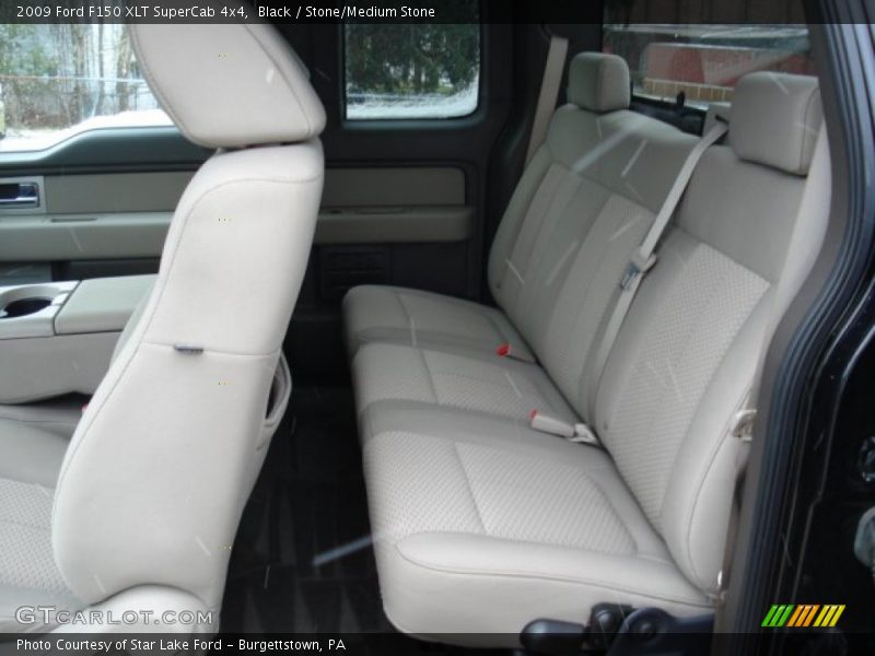 Black / Stone/Medium Stone 2009 Ford F150 XLT SuperCab 4x4