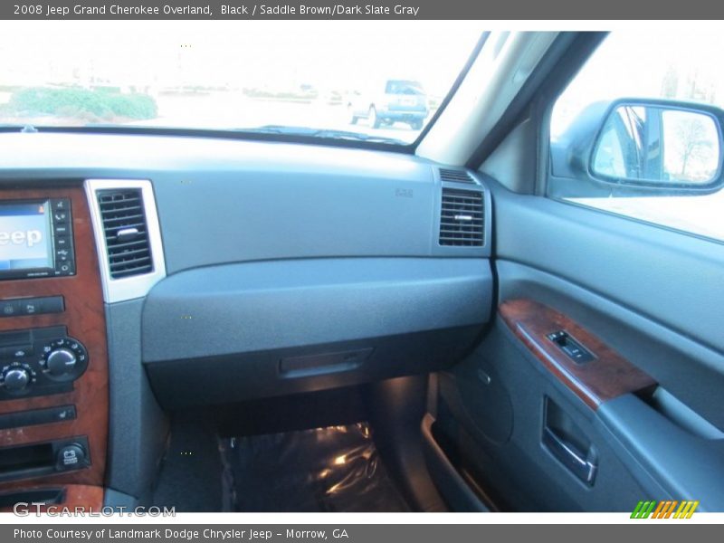 Black / Saddle Brown/Dark Slate Gray 2008 Jeep Grand Cherokee Overland