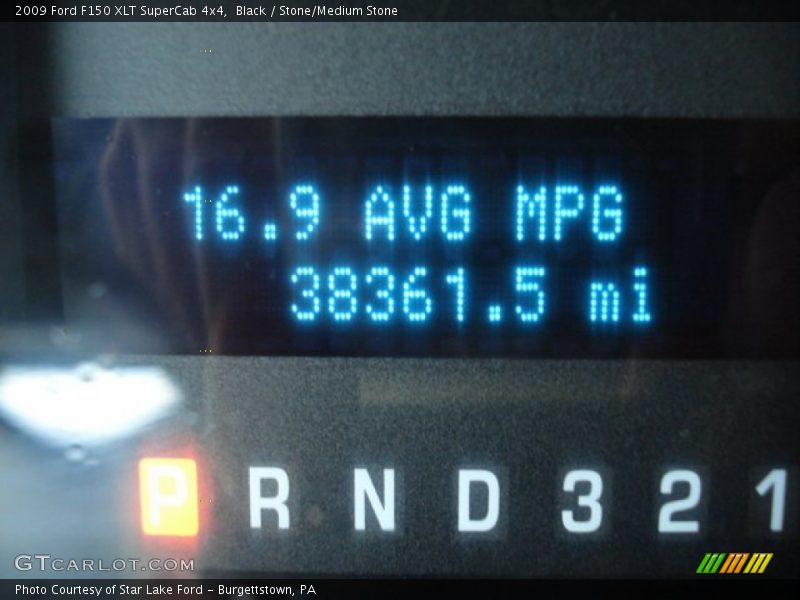 Black / Stone/Medium Stone 2009 Ford F150 XLT SuperCab 4x4