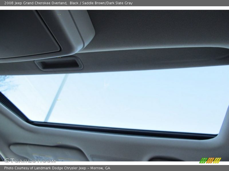 Black / Saddle Brown/Dark Slate Gray 2008 Jeep Grand Cherokee Overland