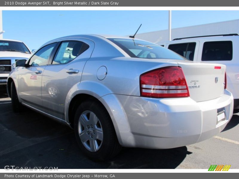 Bright Silver Metallic / Dark Slate Gray 2010 Dodge Avenger SXT