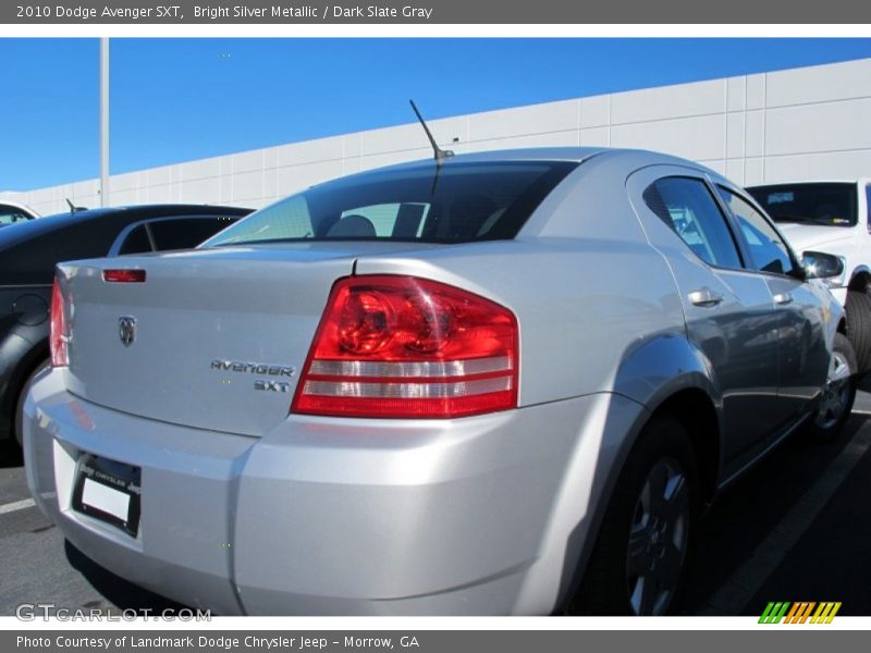Bright Silver Metallic / Dark Slate Gray 2010 Dodge Avenger SXT