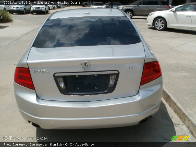 Alabaster Silver Metallic / Quartz 2006 Acura TL 3.2