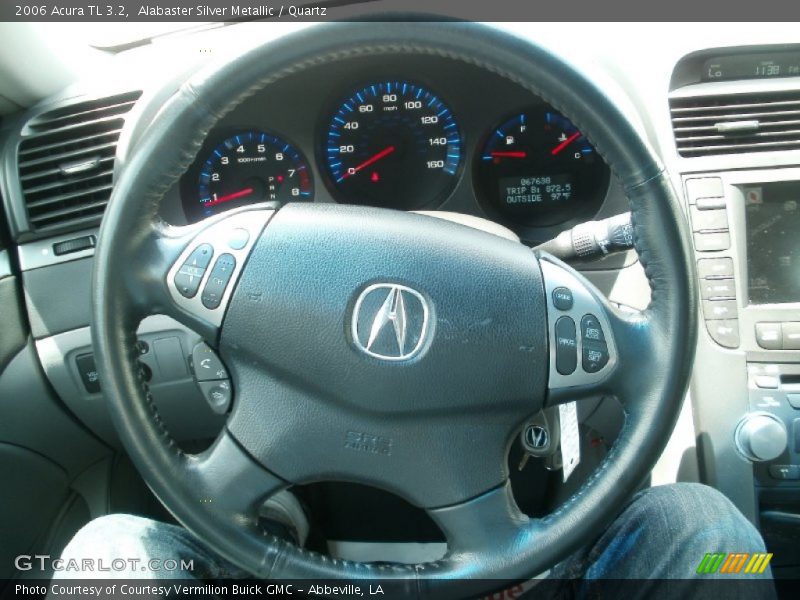 Alabaster Silver Metallic / Quartz 2006 Acura TL 3.2