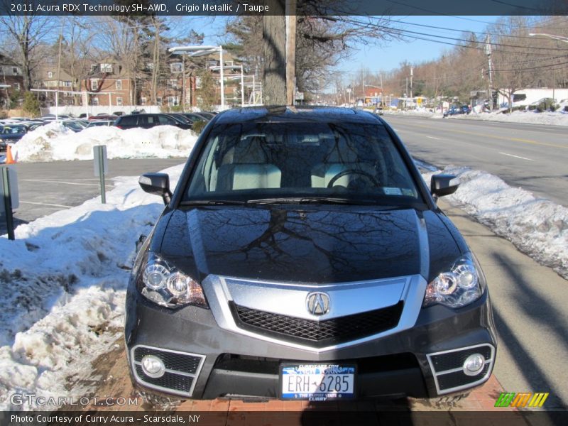 Grigio Metallic / Taupe 2011 Acura RDX Technology SH-AWD