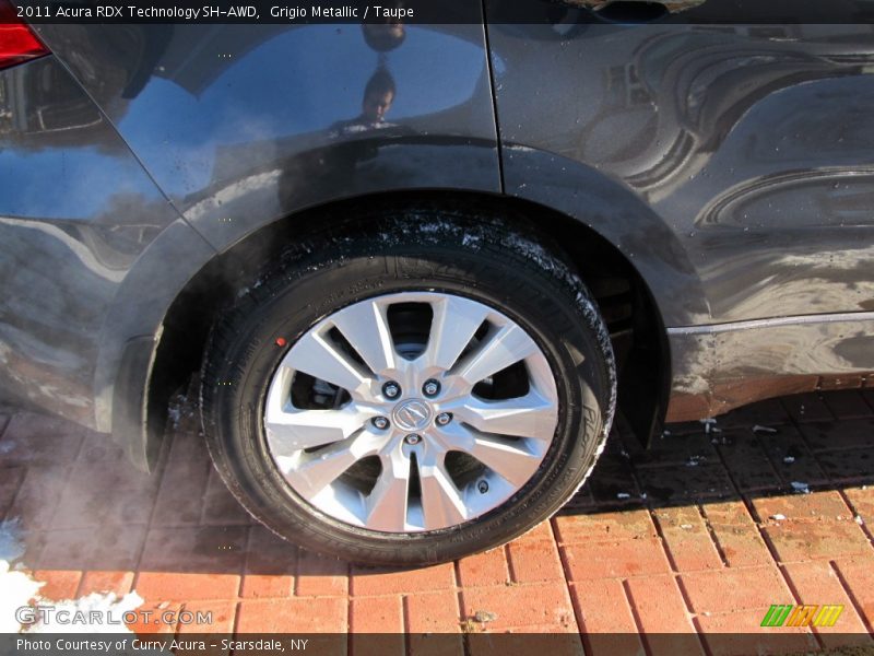 Grigio Metallic / Taupe 2011 Acura RDX Technology SH-AWD