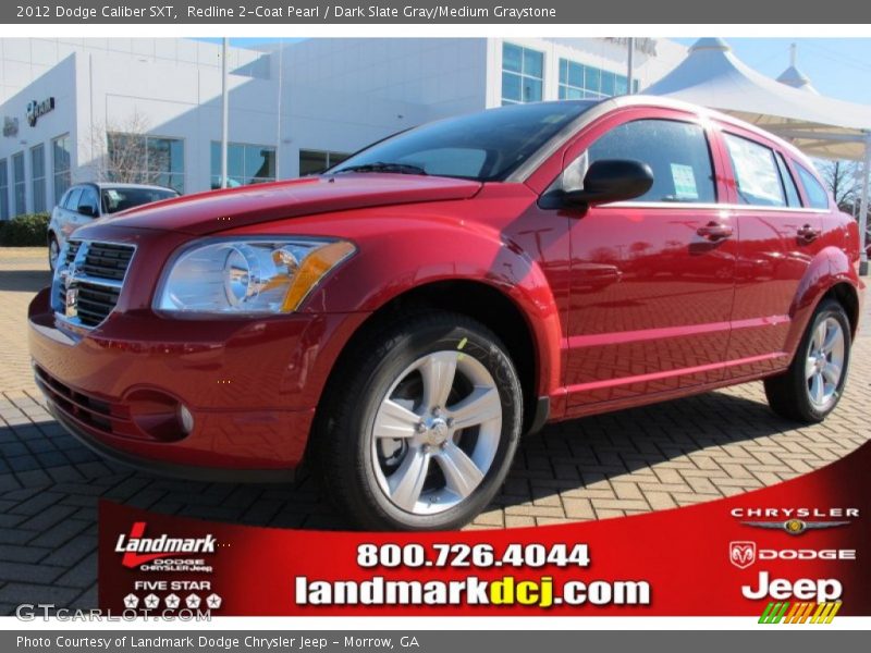 Redline 2-Coat Pearl / Dark Slate Gray/Medium Graystone 2012 Dodge Caliber SXT