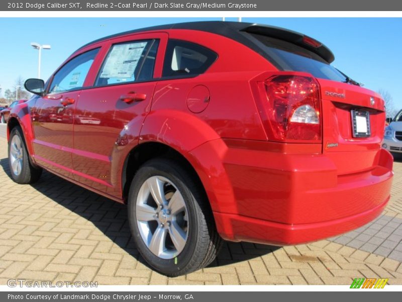 Redline 2-Coat Pearl / Dark Slate Gray/Medium Graystone 2012 Dodge Caliber SXT
