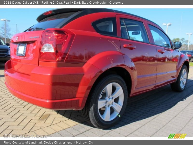 Redline 2-Coat Pearl / Dark Slate Gray/Medium Graystone 2012 Dodge Caliber SXT