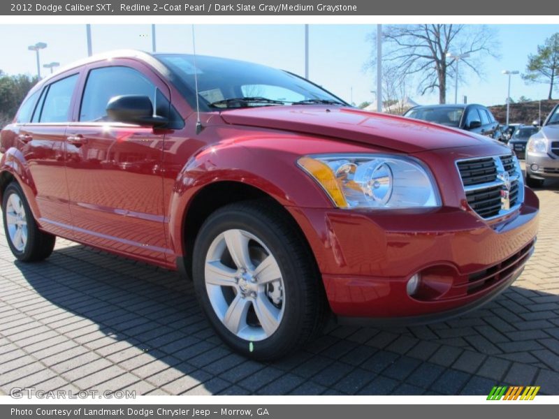Redline 2-Coat Pearl / Dark Slate Gray/Medium Graystone 2012 Dodge Caliber SXT