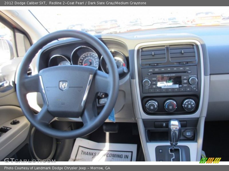Redline 2-Coat Pearl / Dark Slate Gray/Medium Graystone 2012 Dodge Caliber SXT