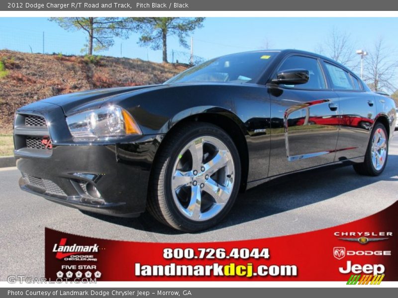 Pitch Black / Black 2012 Dodge Charger R/T Road and Track