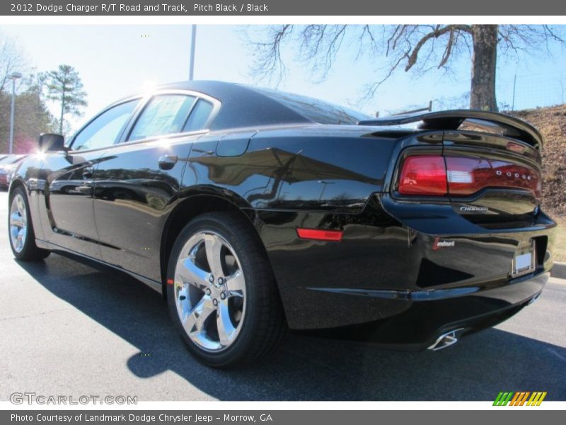 Pitch Black / Black 2012 Dodge Charger R/T Road and Track