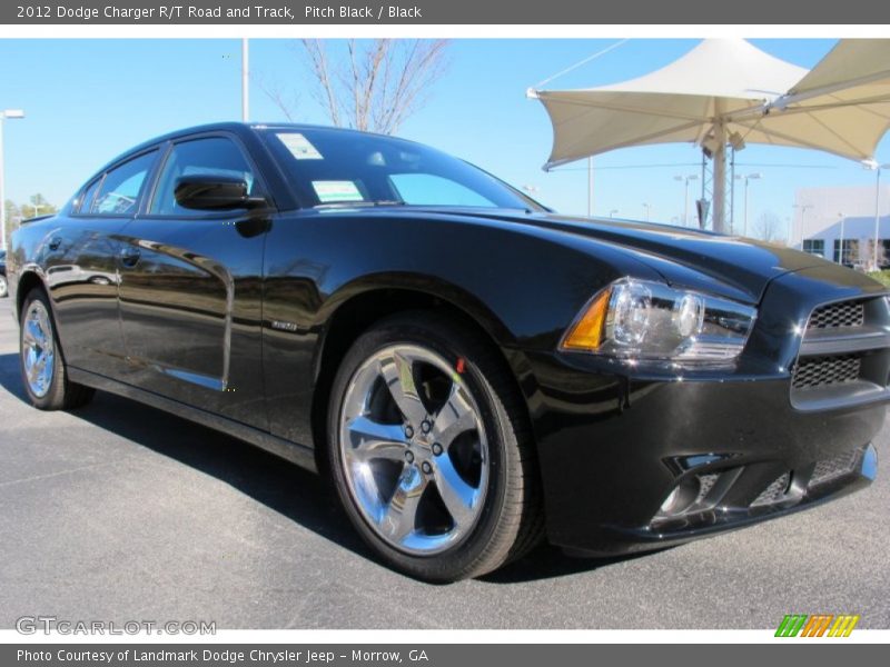 Pitch Black / Black 2012 Dodge Charger R/T Road and Track