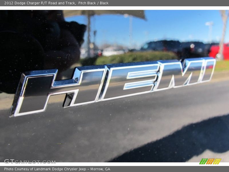 Pitch Black / Black 2012 Dodge Charger R/T Road and Track