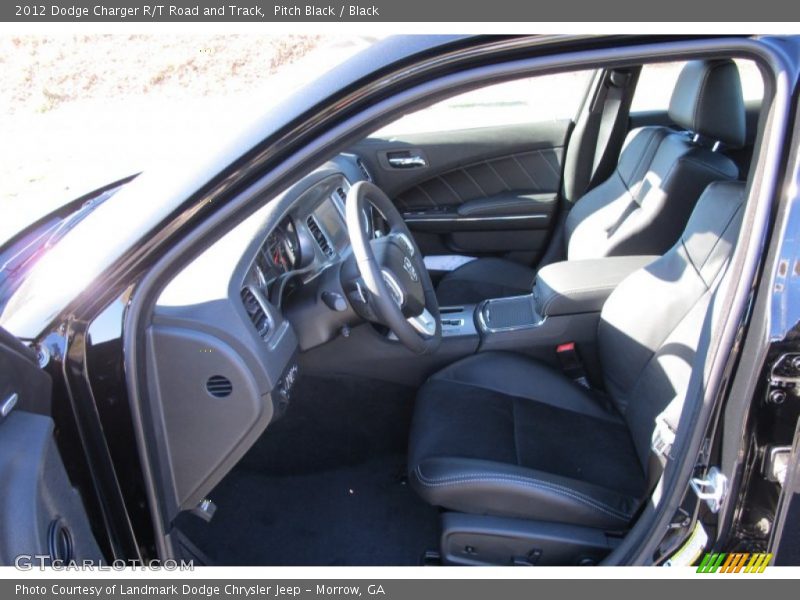 Pitch Black / Black 2012 Dodge Charger R/T Road and Track