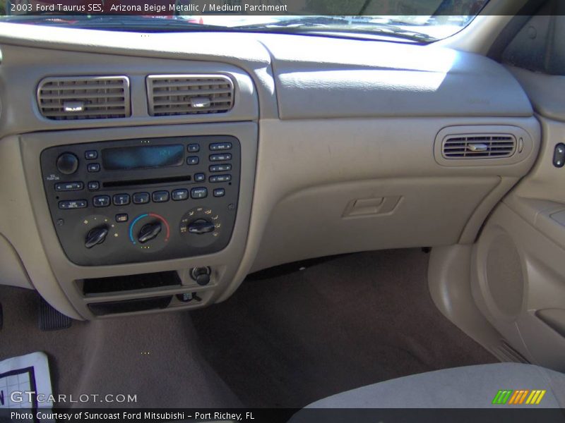 Arizona Beige Metallic / Medium Parchment 2003 Ford Taurus SES