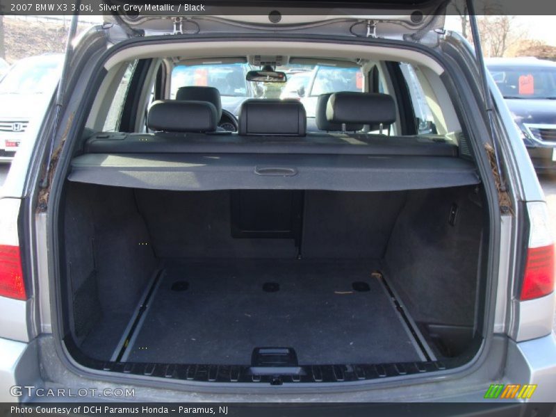 Silver Grey Metallic / Black 2007 BMW X3 3.0si