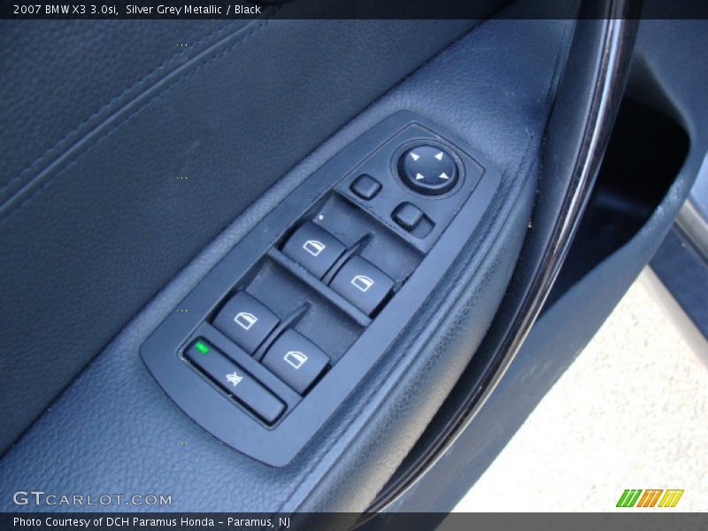 Silver Grey Metallic / Black 2007 BMW X3 3.0si