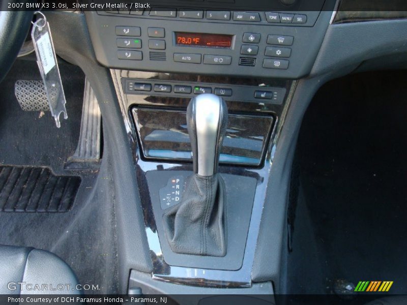 Silver Grey Metallic / Black 2007 BMW X3 3.0si