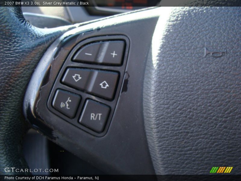 Silver Grey Metallic / Black 2007 BMW X3 3.0si