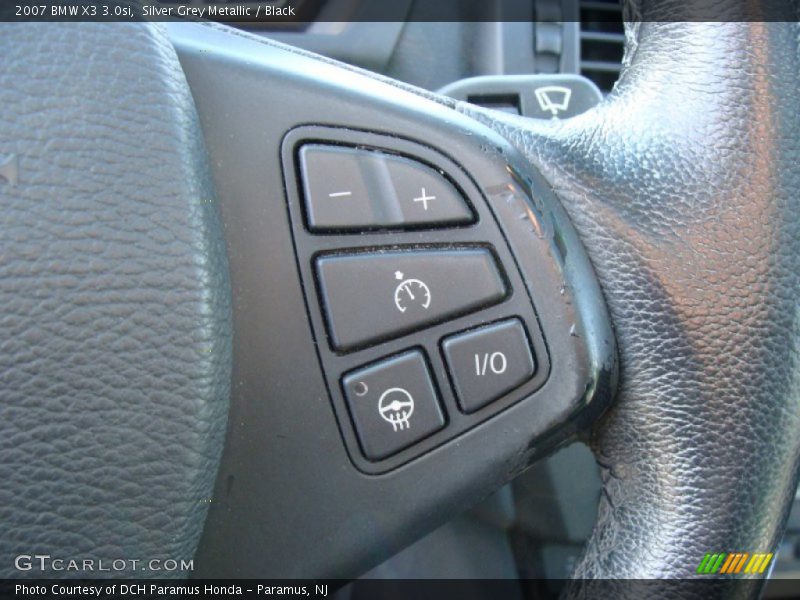 Silver Grey Metallic / Black 2007 BMW X3 3.0si