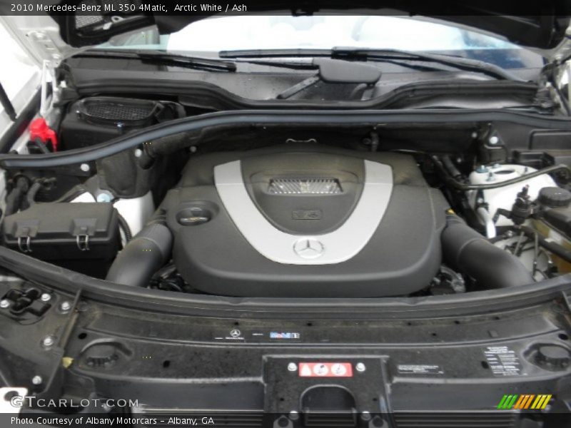 Arctic White / Ash 2010 Mercedes-Benz ML 350 4Matic