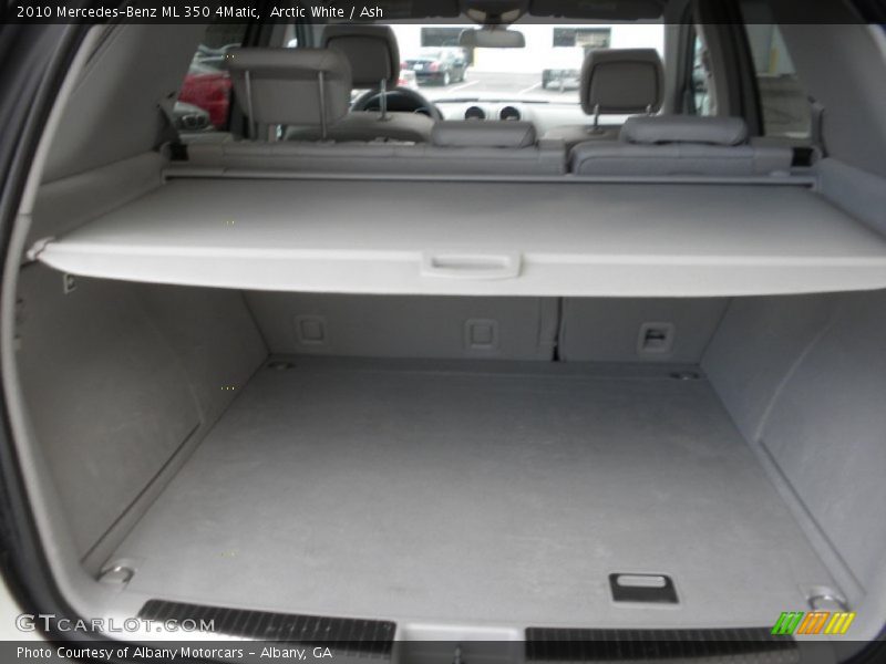 Arctic White / Ash 2010 Mercedes-Benz ML 350 4Matic