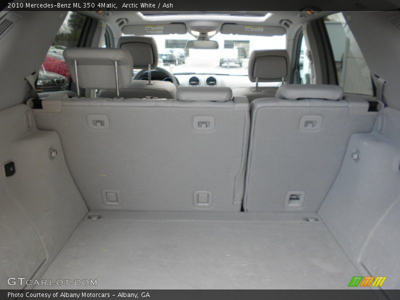 Arctic White / Ash 2010 Mercedes-Benz ML 350 4Matic