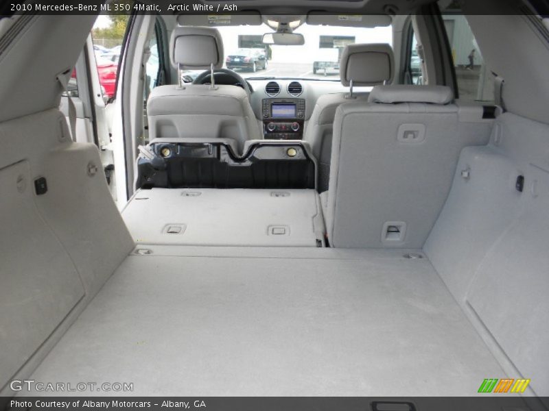 Arctic White / Ash 2010 Mercedes-Benz ML 350 4Matic